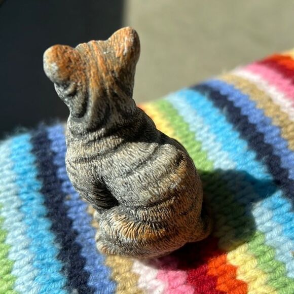 POLYSTONE 3” TABBY KITTY CAT FIGURES UNBRANDED - Picture 4 of 11